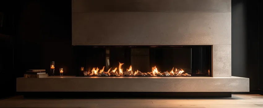 Gas Fireplace Ember Bed Design Services in Franklin, Tennessee