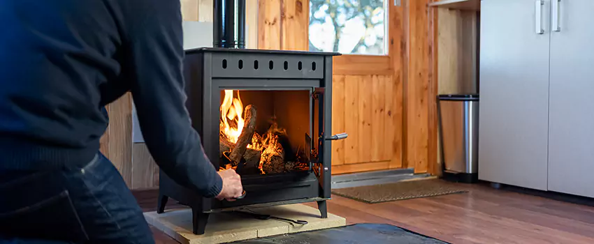 Open Hearth Wood Fireplace Installation in Franklin, TN