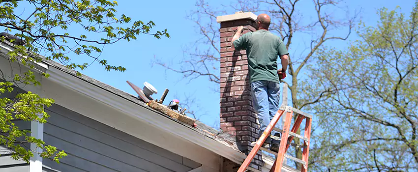 Vinyl and PVC Chimney Flashing Installation in Franklin, TN